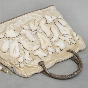 Zarina bag - borsa artigianale in pelle cucita a mano, pezzo unico