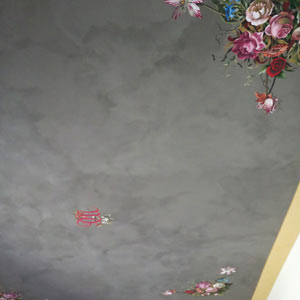 Fiori - decorazione murale di Marina Chouratova