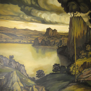 Panorama - decorazione murale di Marina Chouratova
