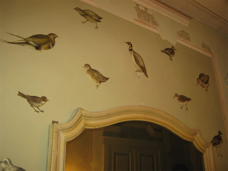 Restauro di affresco a opera di Marina Chkouratova