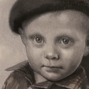 Bambino - quadro ad olio di Marina Chkouratova